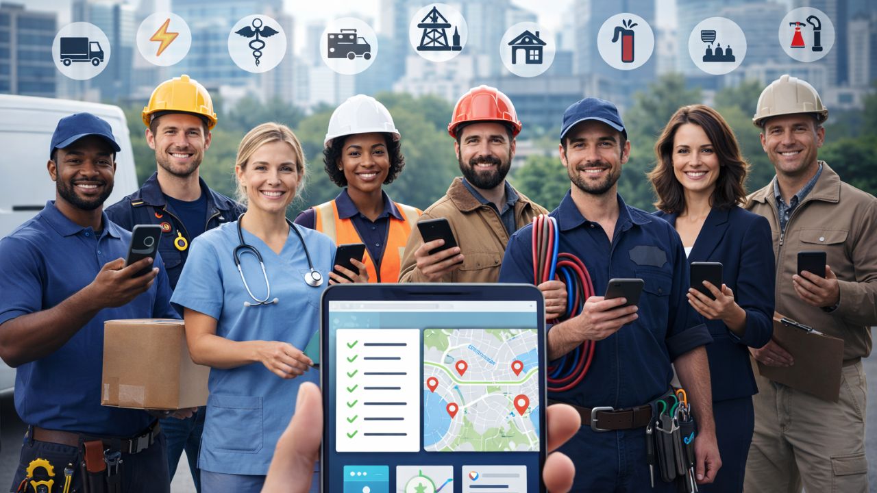 Top 8 Industries That Need Field Staff Management Software